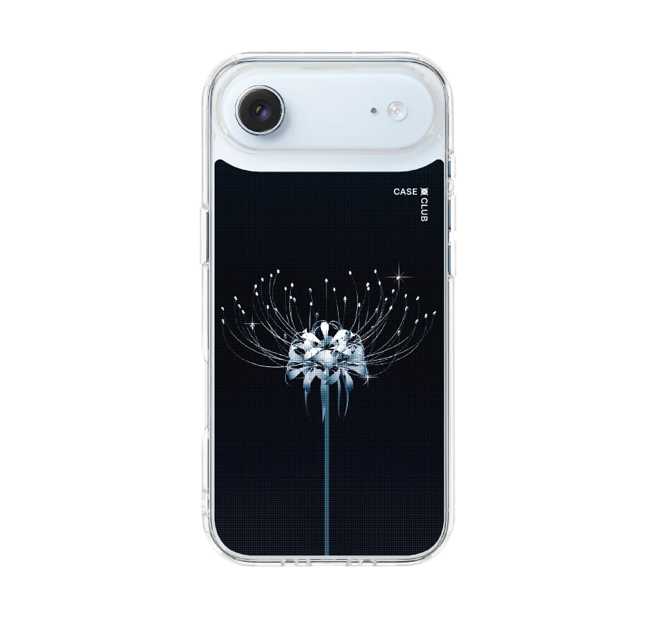 halftone lily flower