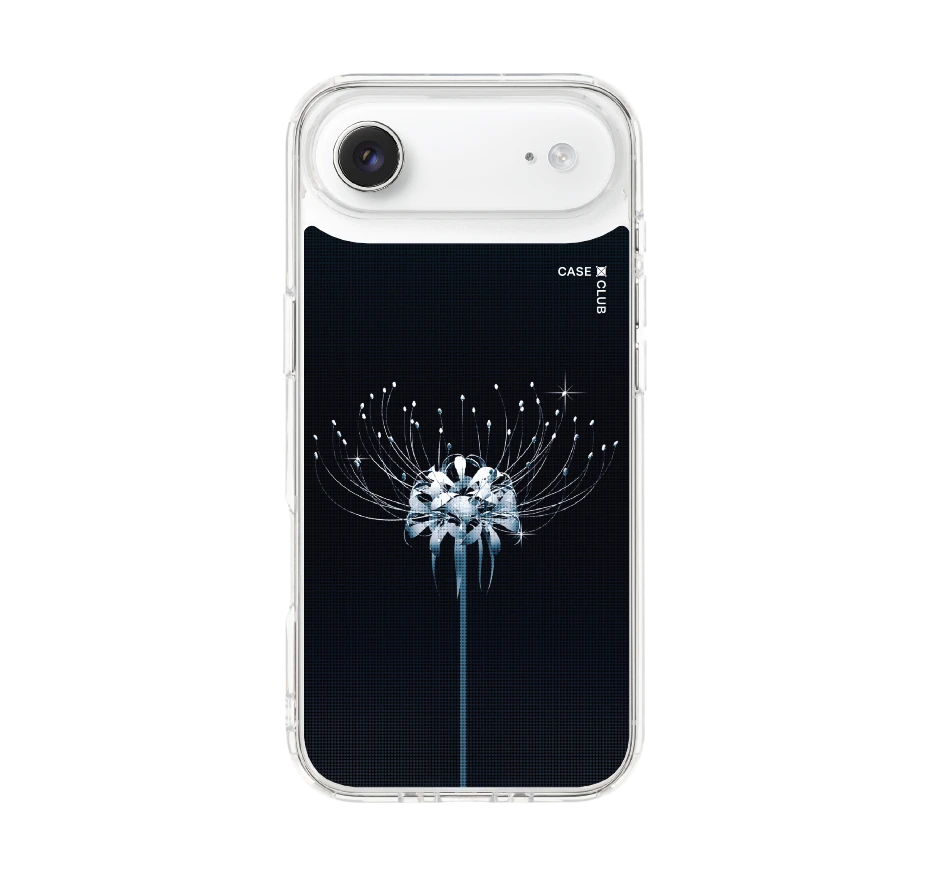 halftone lily flower