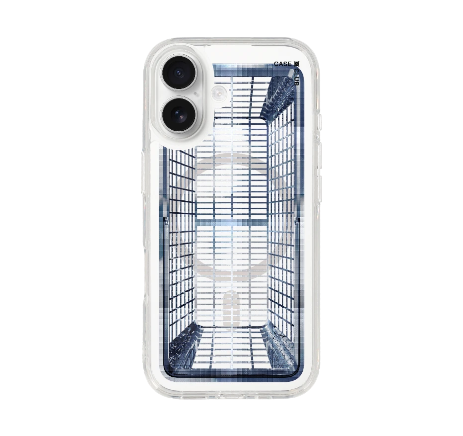 halftone shopping basket