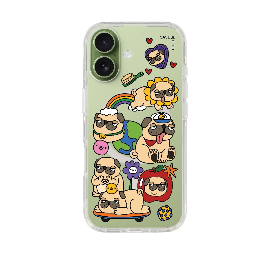 pug around the world