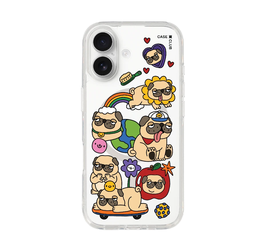 pug around the world