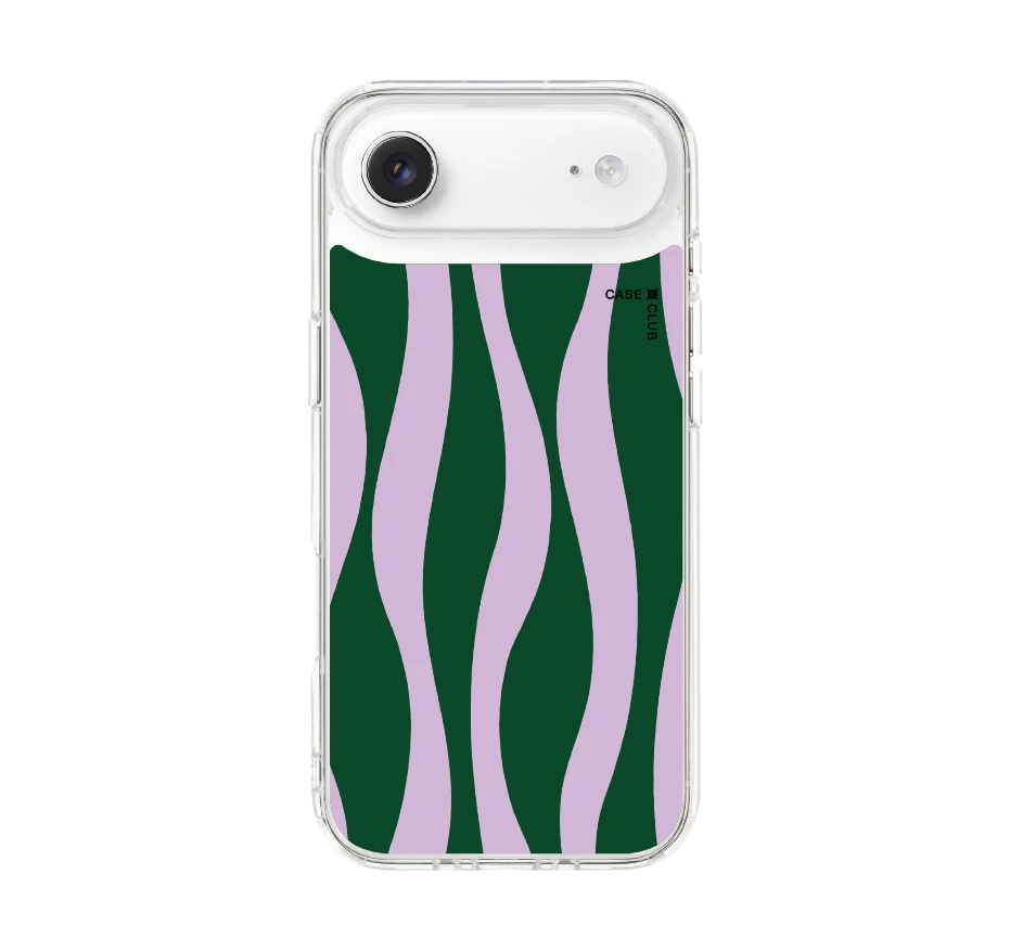 purple & green wavy pattern