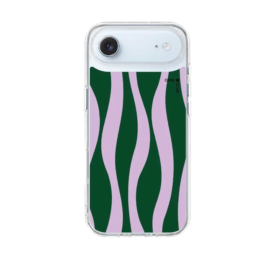 purple & green wavy pattern