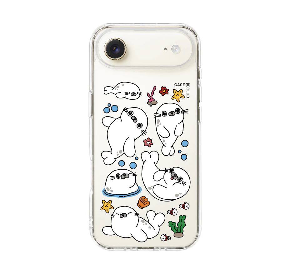 แมวน้ำจอมซน สติกเกอร์ใต้ทะเล