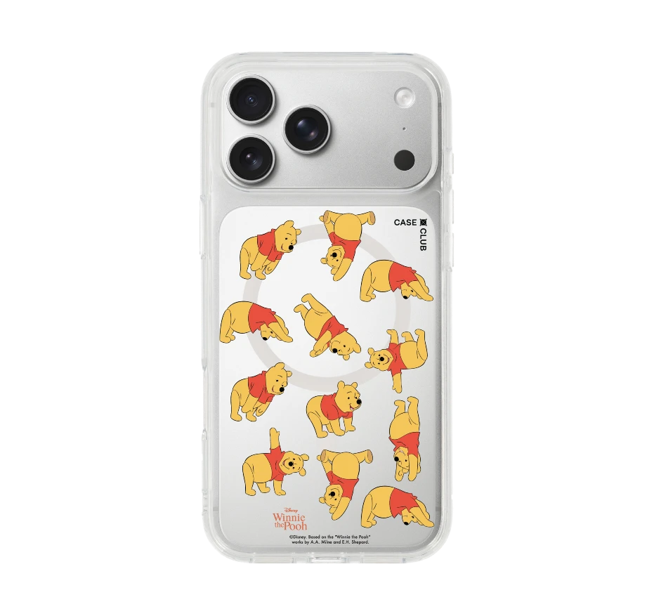 winnie the pooh โพสท่าสไตล์หมีพูห์