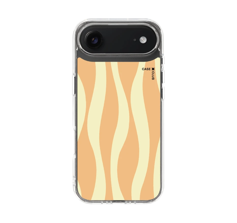 yellow & orange wavy pattern