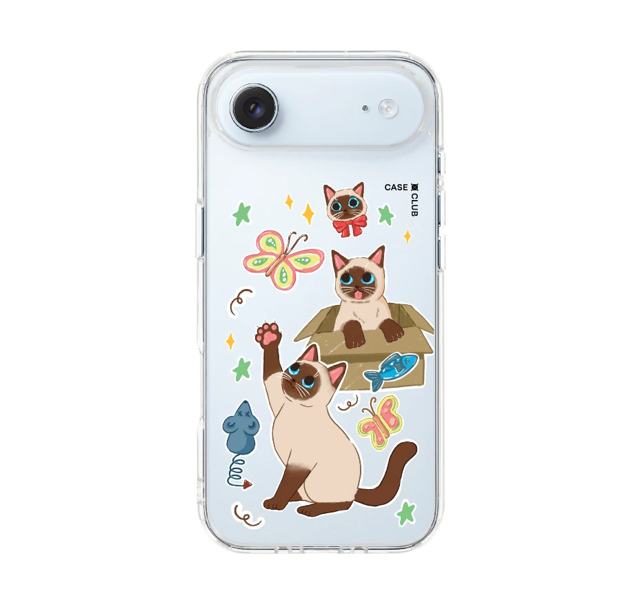trio siamese cat
