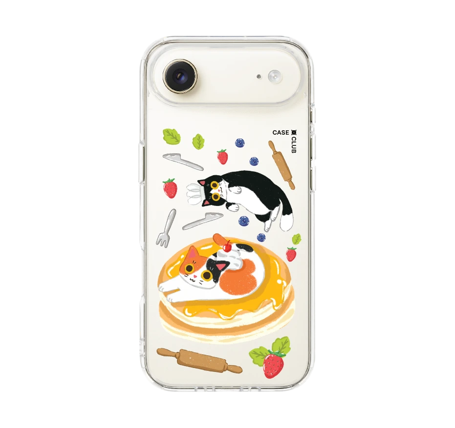 มันช์กิ้นกับแพนเค้กของเขา