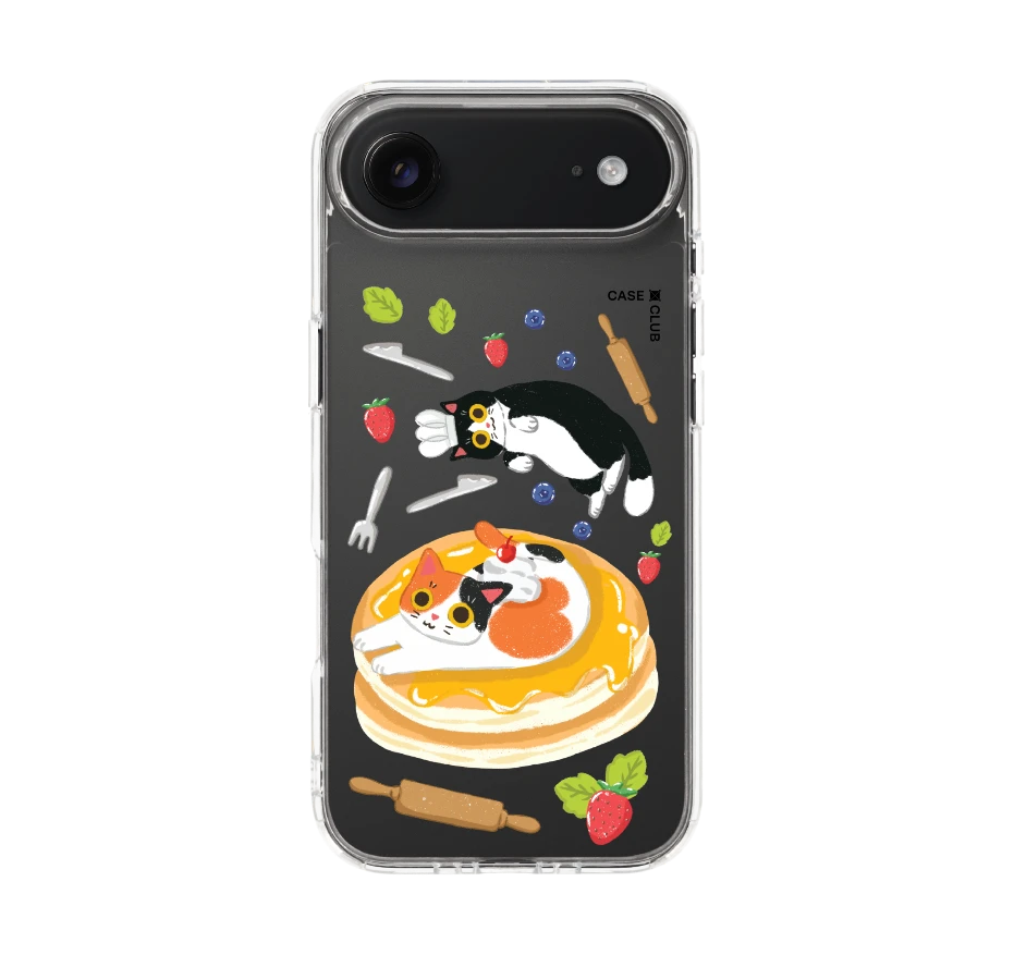 มันช์กิ้นกับแพนเค้กของเขา