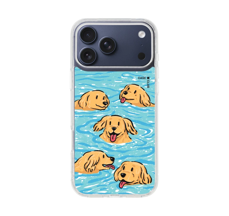 โกลเด้นน้อยว่ายน้ำ