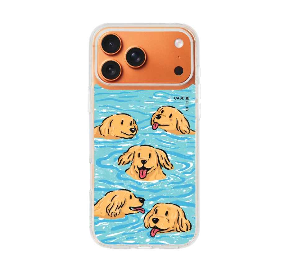 โกลเด้นน้อยว่ายน้ำ