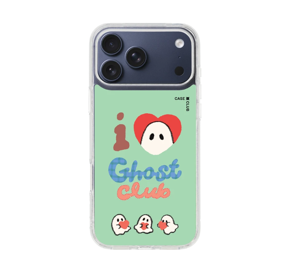 i love ghost club green