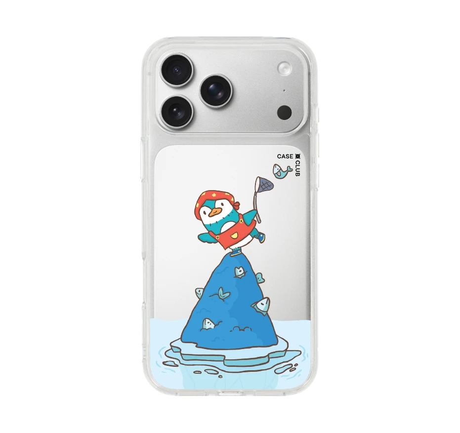iceberg penguin
