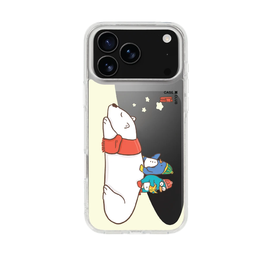 polar bear & duo penguin
