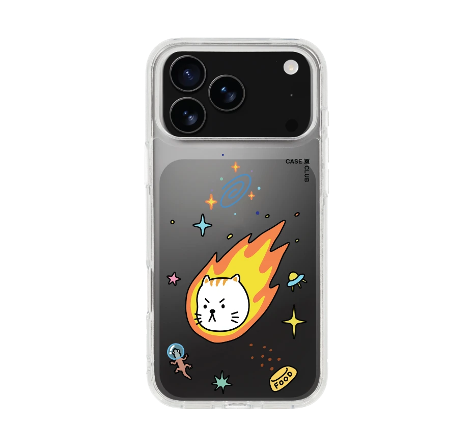 salmon cat space