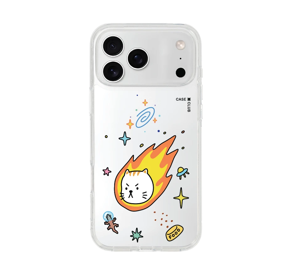 salmon cat space