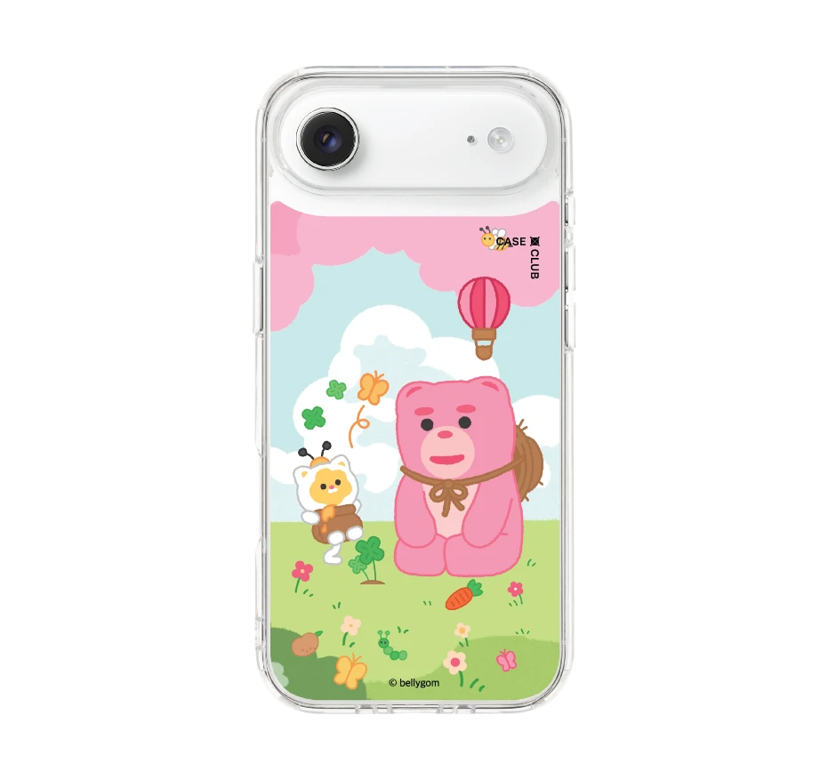 น้องหมี bellygom ในฤดูใบไม้ผลิ