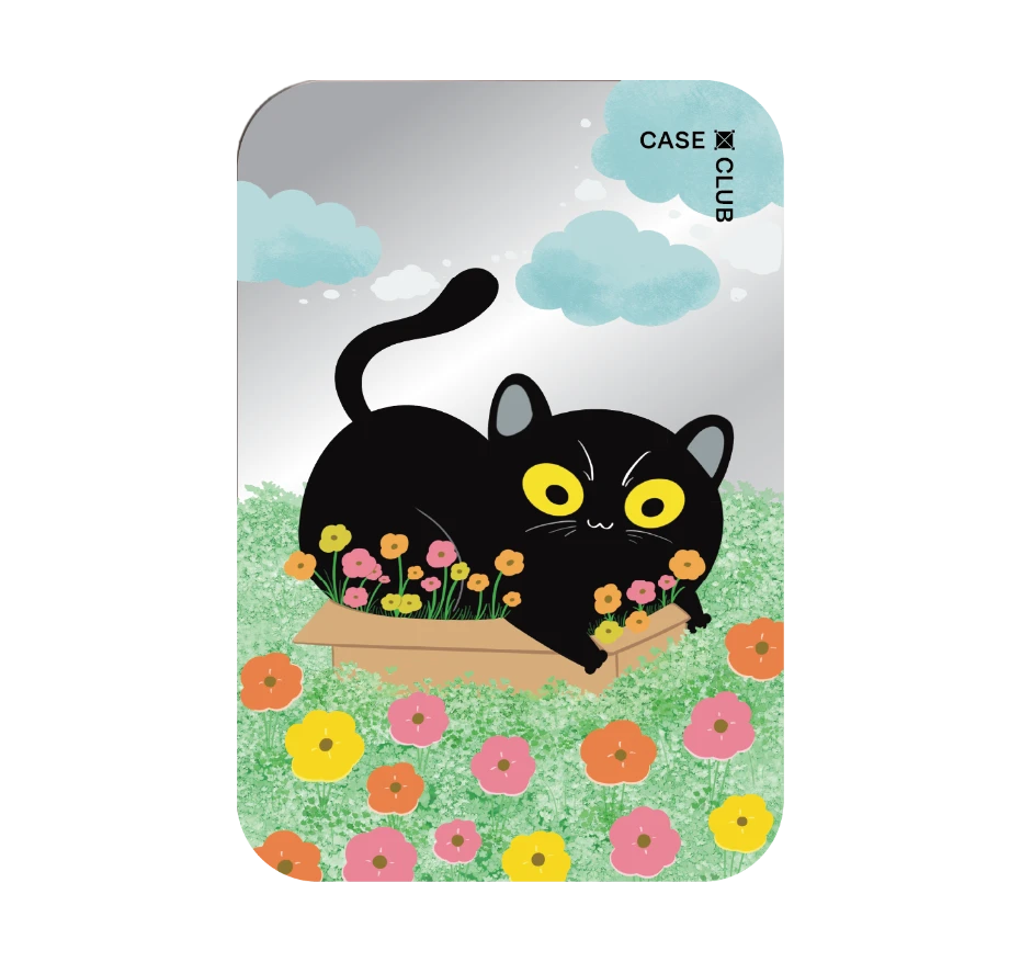 สวนดอกไม้ของแมวดำ