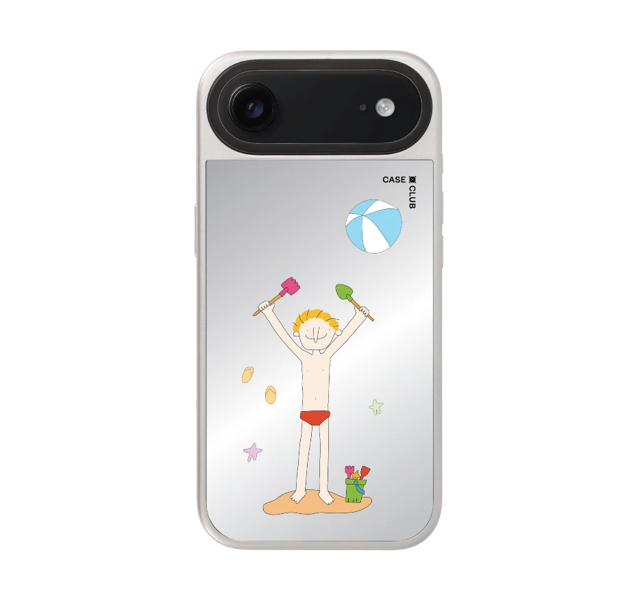 ความสุขเล็กๆ ของเด็กน้อยที่ริมหาด