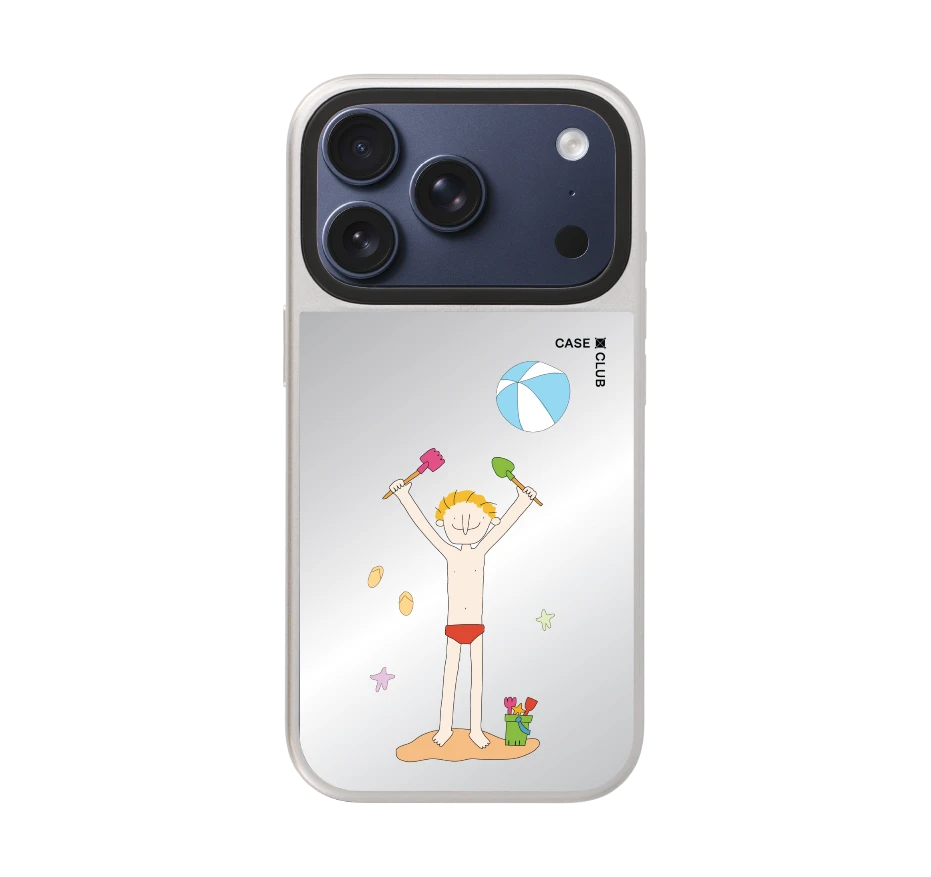 ความสุขเล็กๆ ของเด็กน้อยที่ริมหาด