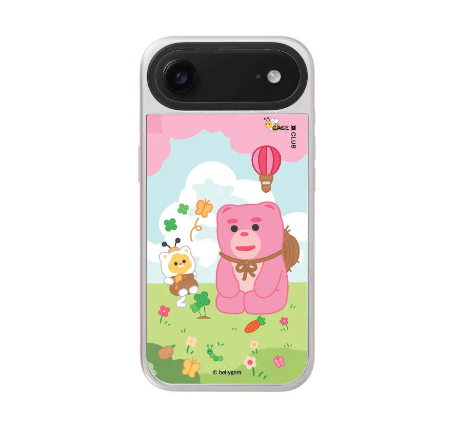 น้องหมี bellygom ในฤดูใบไม้ผลิ