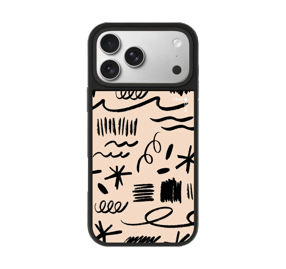 ลวดลายพู่กันสีขาว