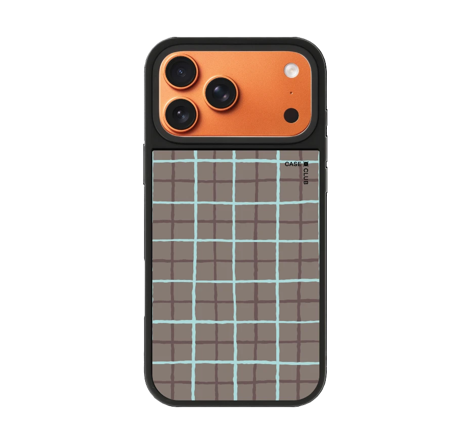 blue & brown stripes