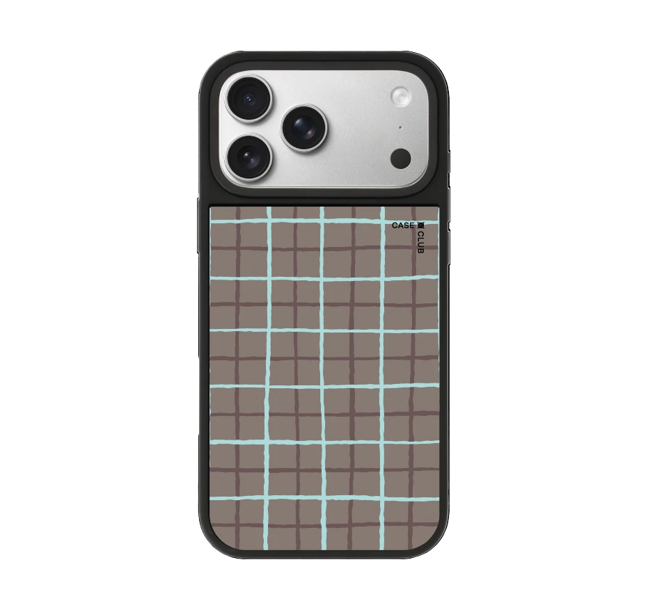 blue & brown stripes