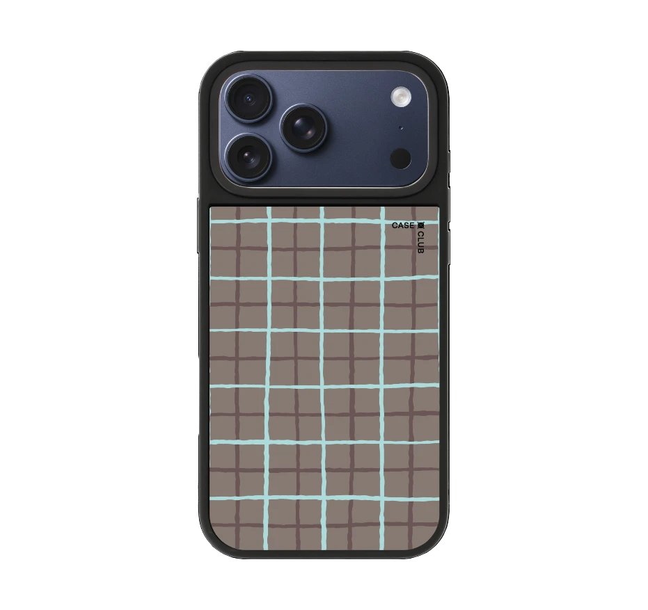 blue & brown stripes