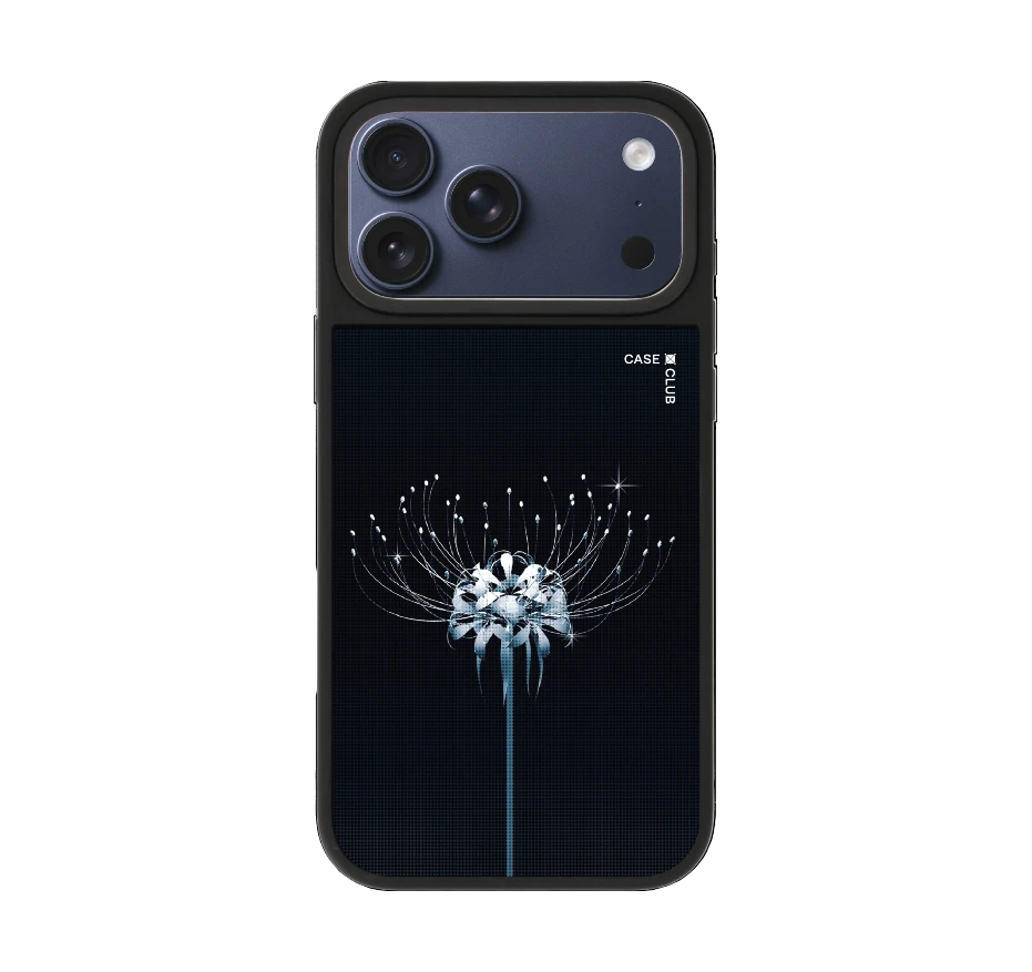 halftone lily flower