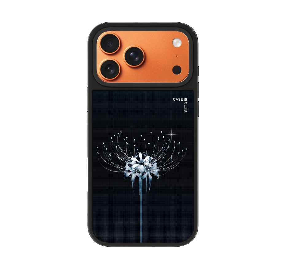 halftone lily flower