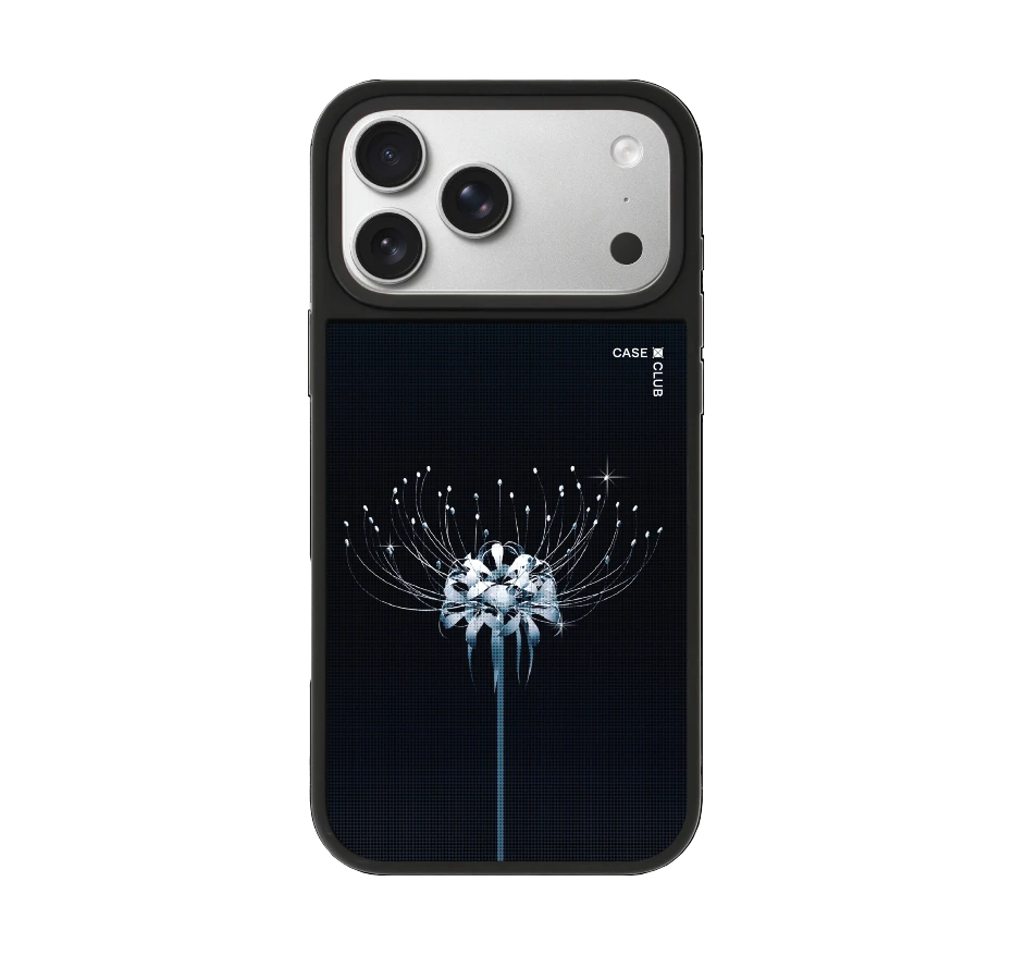 halftone lily flower