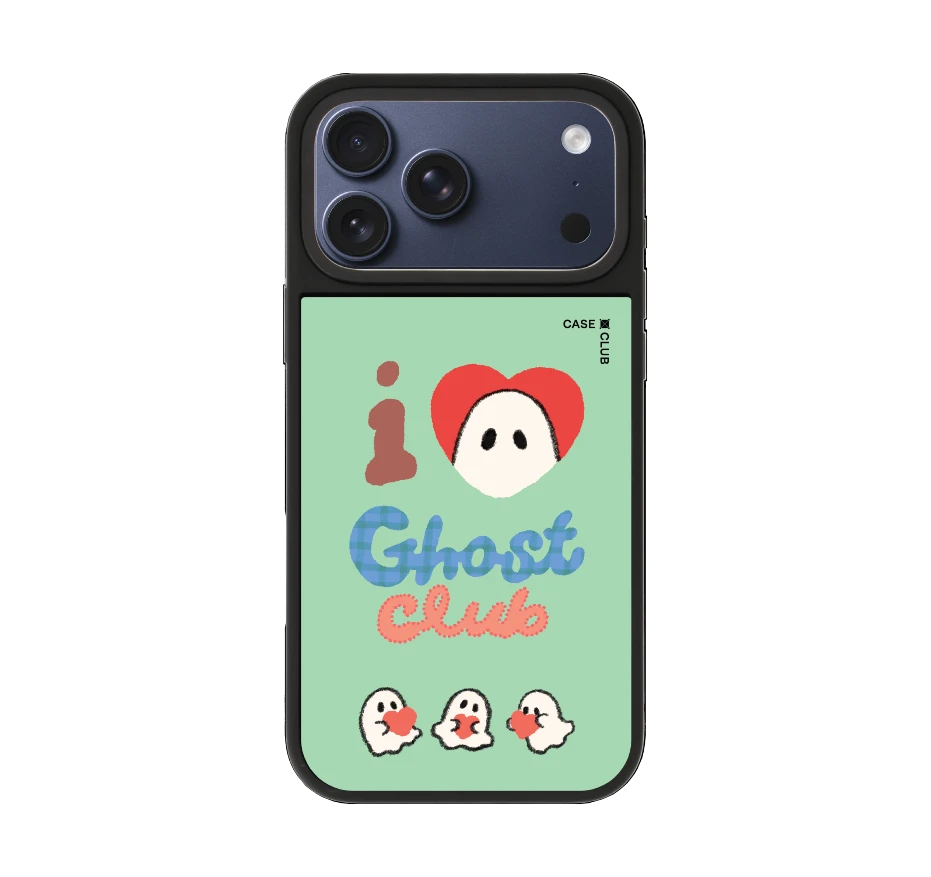 i love ghost club green