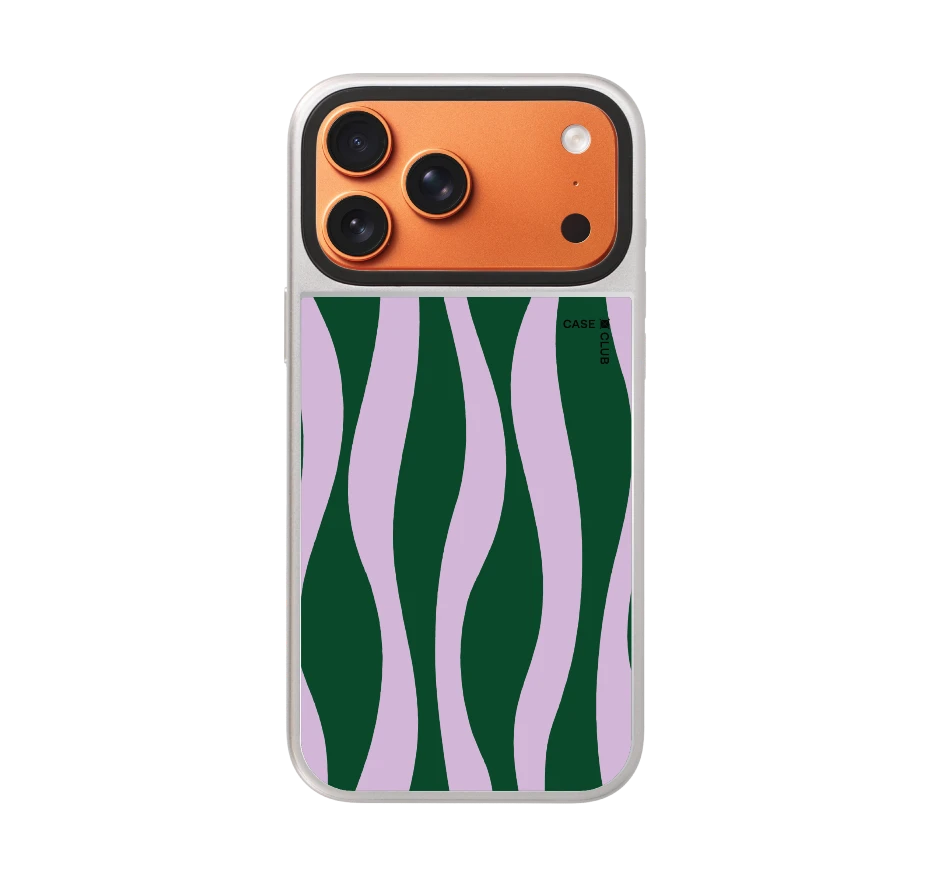 purple & green wavy pattern