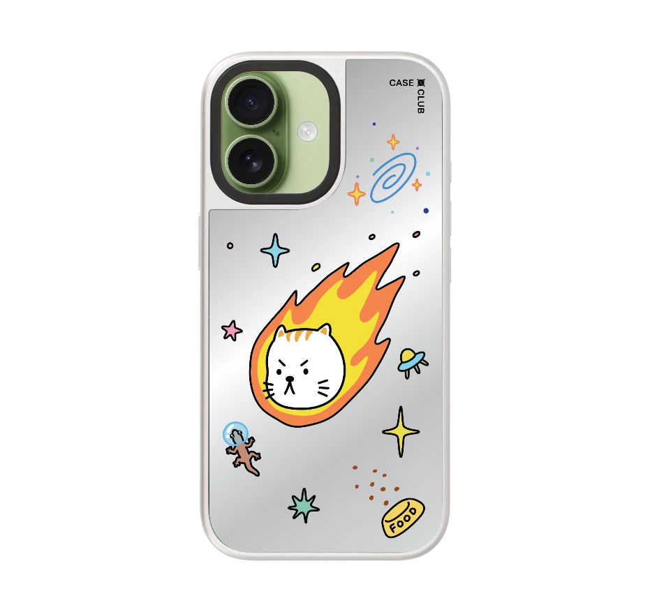salmon cat space