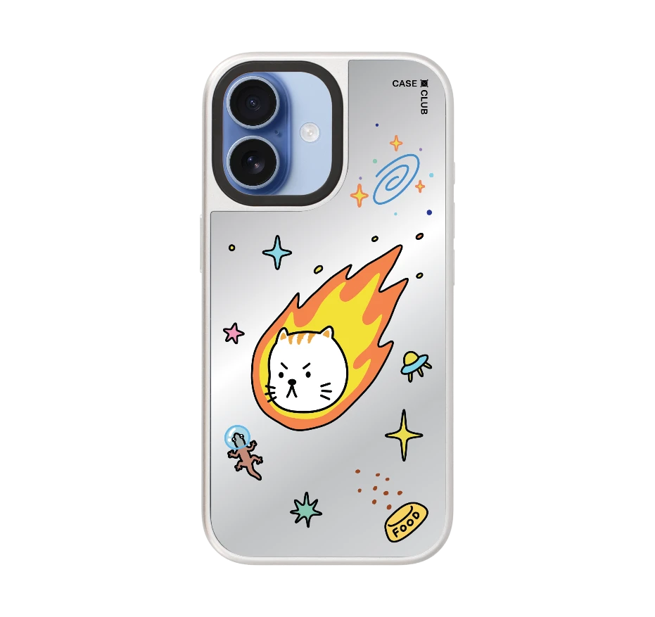 salmon cat space
