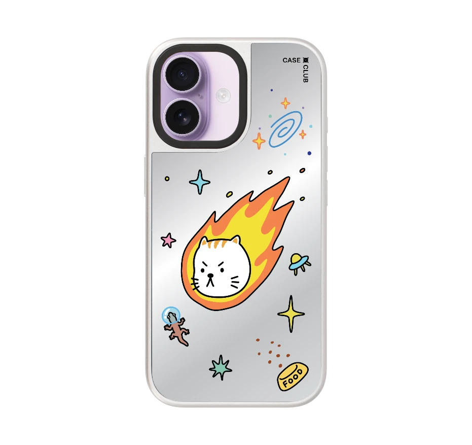 salmon cat space