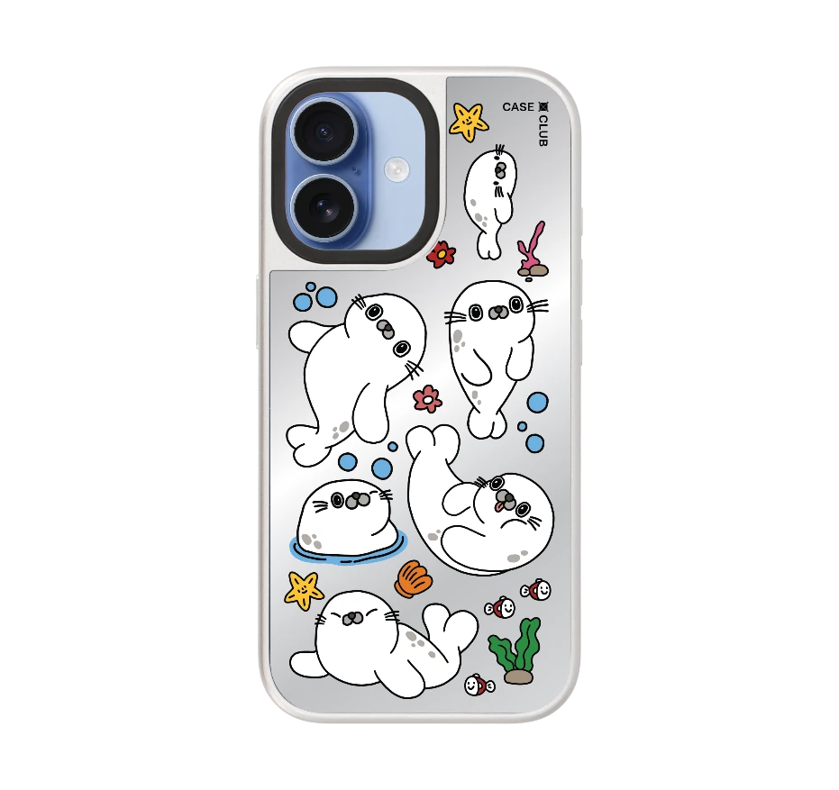 แมวน้ำจอมซน สติกเกอร์ใต้ทะเล