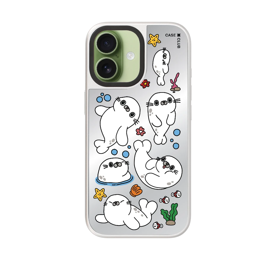 แมวน้ำจอมซน สติกเกอร์ใต้ทะเล