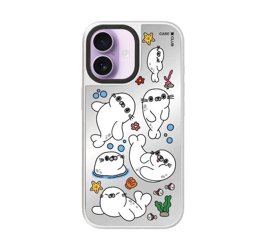 แมวน้ำจอมซน สติกเกอร์ใต้ทะเล