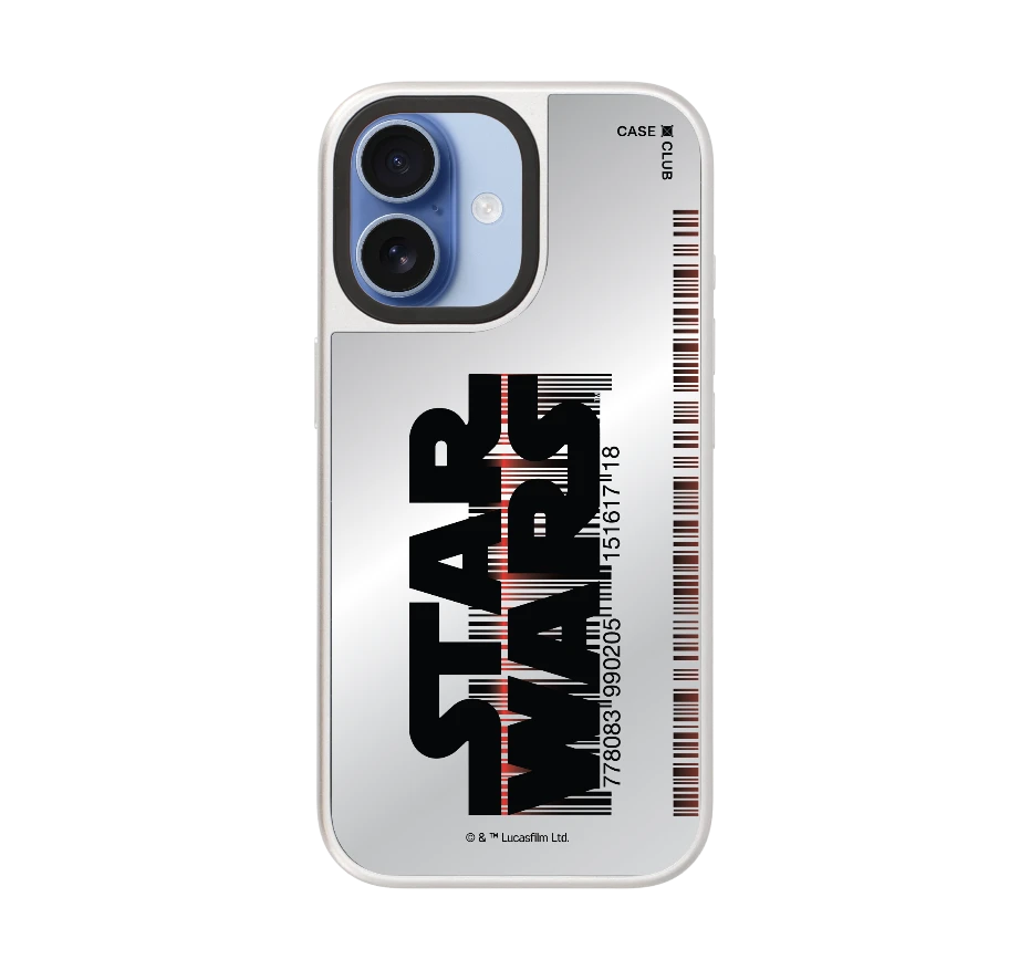 star wars barcode logo