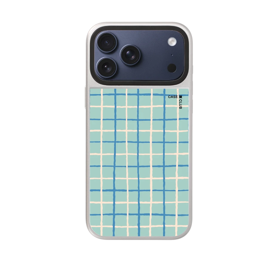 white & blue stripes