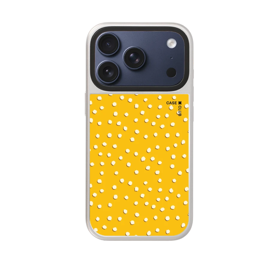 ลาย dot จุดสีขาวเหลือง
