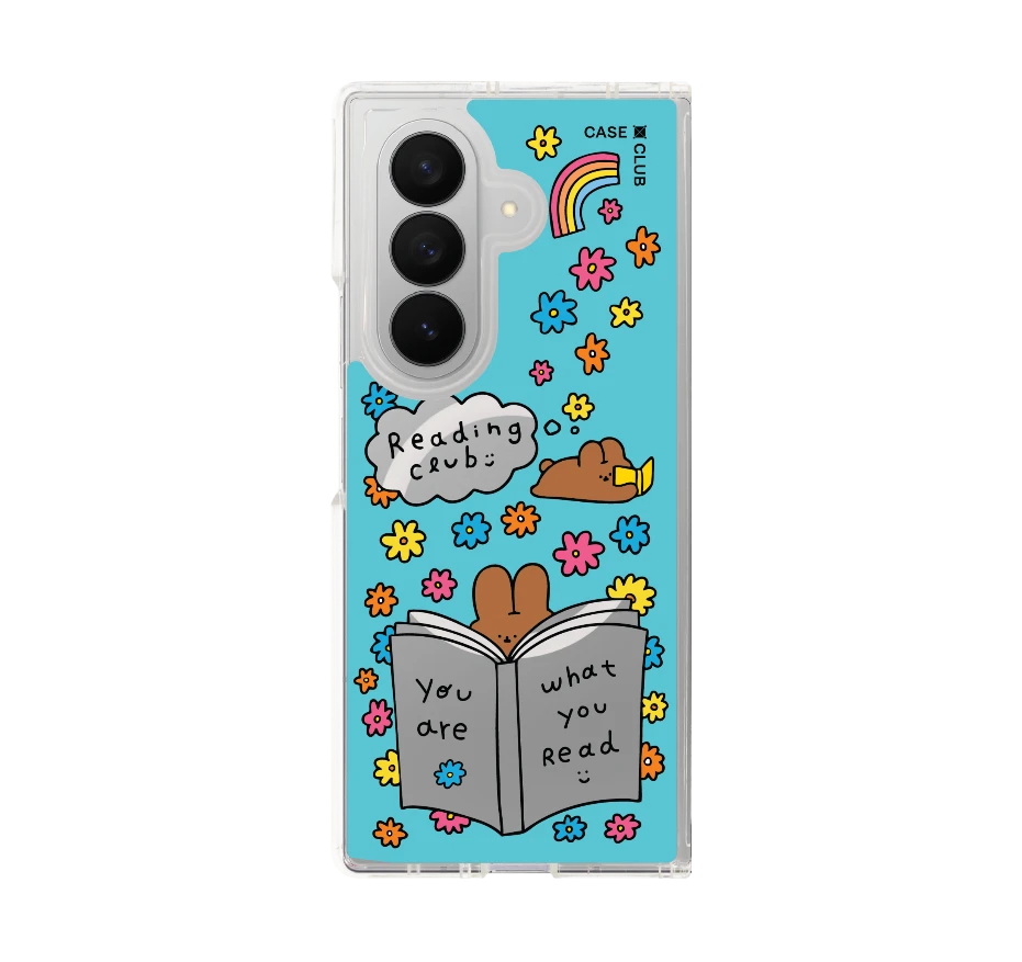 fluffy bunny reading club