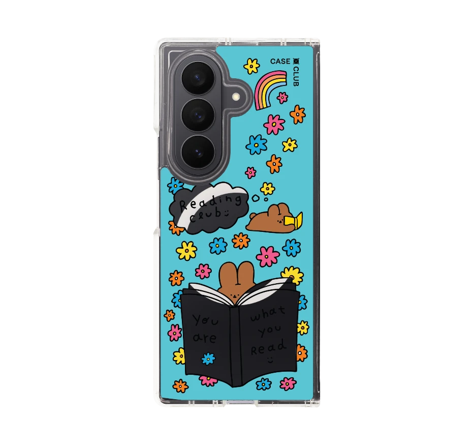 fluffy bunny reading club