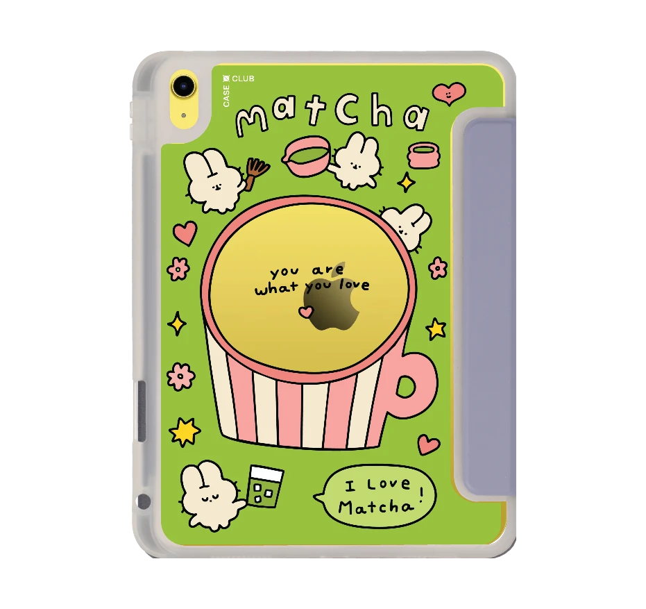 fluffy bunny matcha
