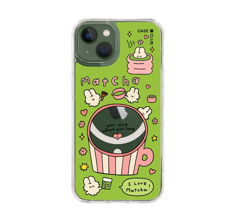 fluffy bunny matcha