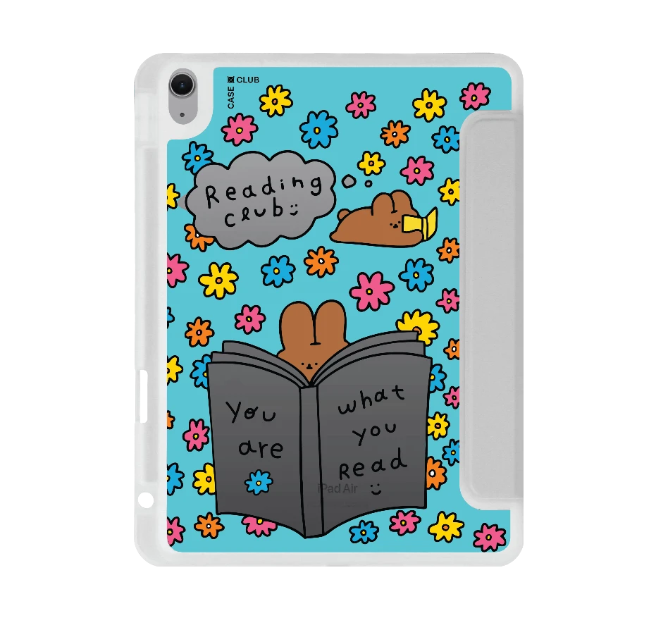 fluffy bunny reading club