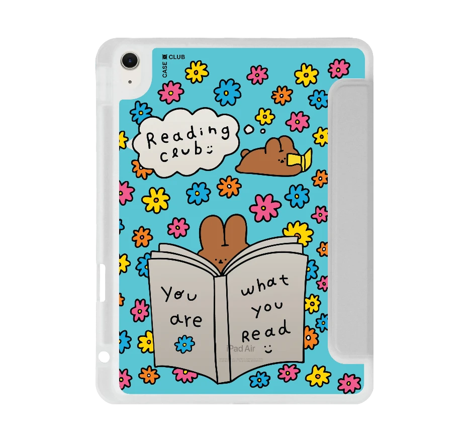 fluffy bunny reading club