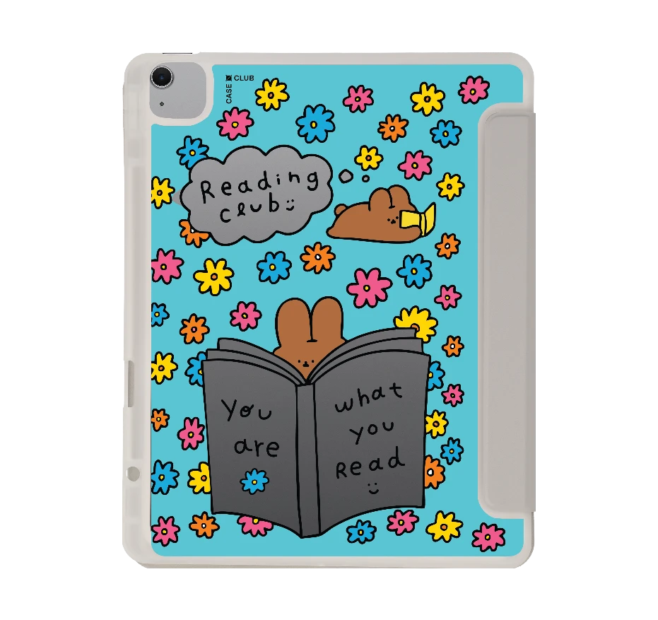 fluffy bunny reading club